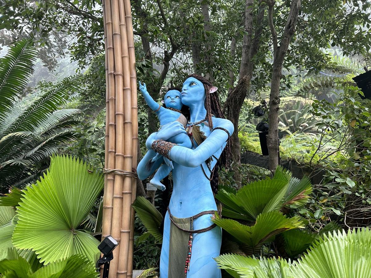 打卡位4:男女主角Jake 和 Neytiri