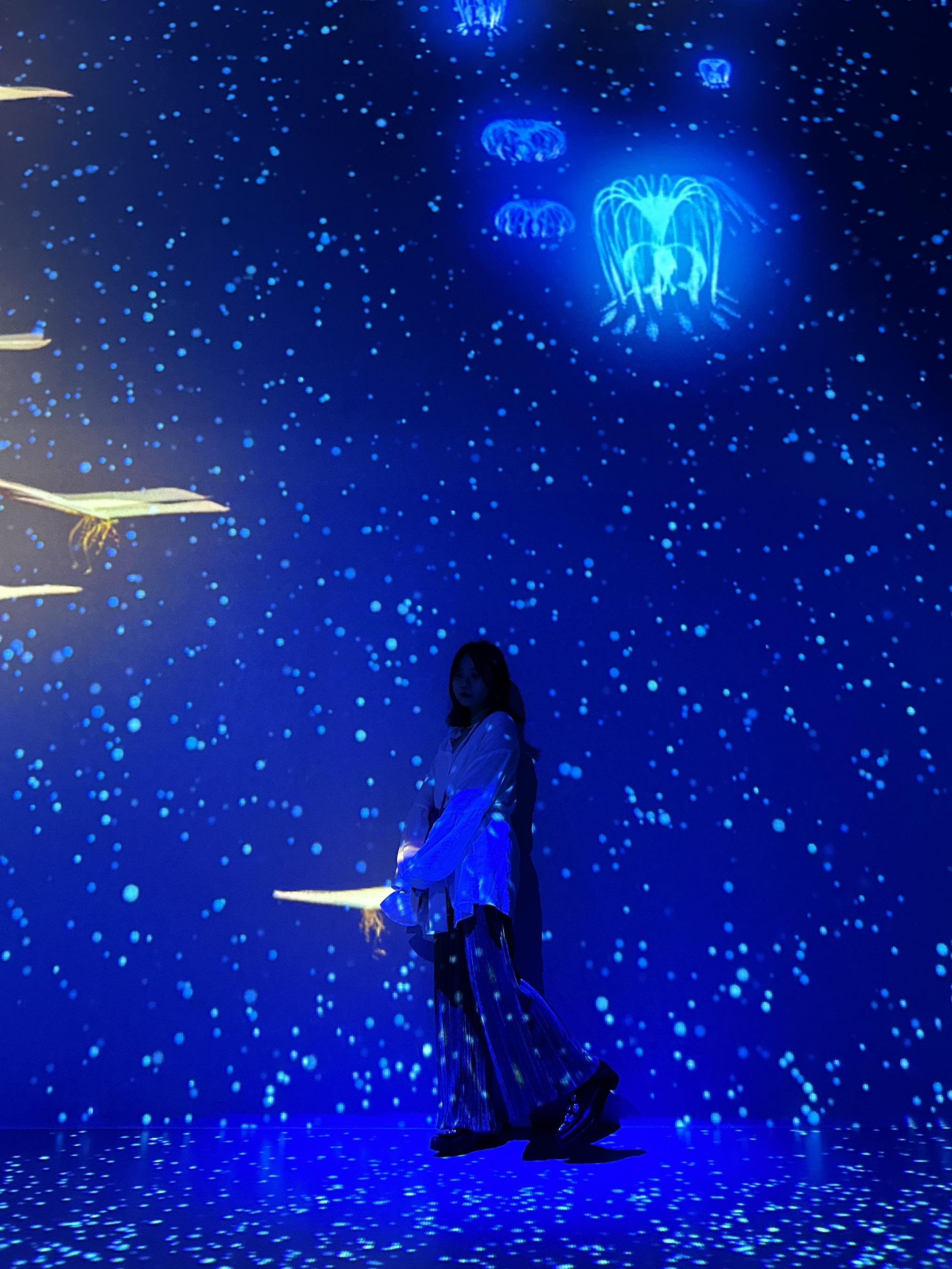 打卡位7:沉浸式光影Show