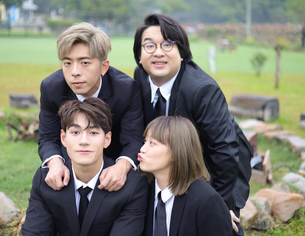 Jeffrey形容阿正和《膠戰》主持,是吹水好夥伴。(《百萬同居計劃》劇照)