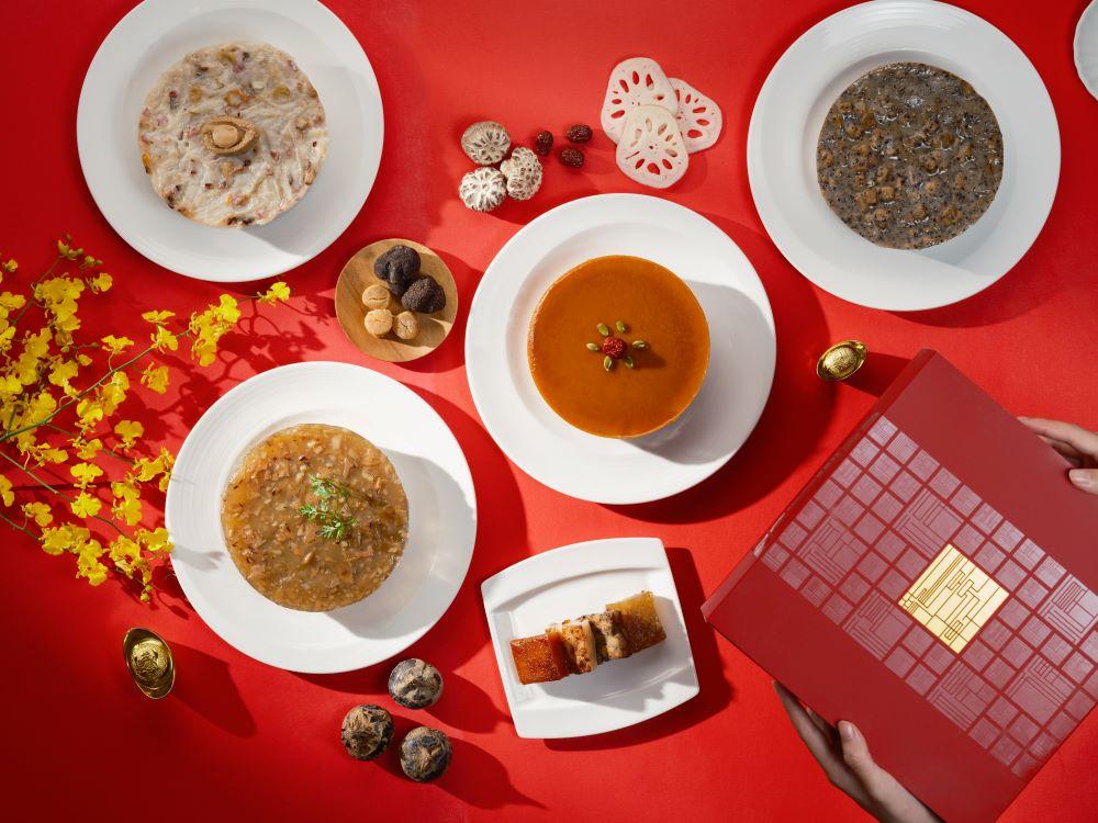 四款精緻的新年糕點