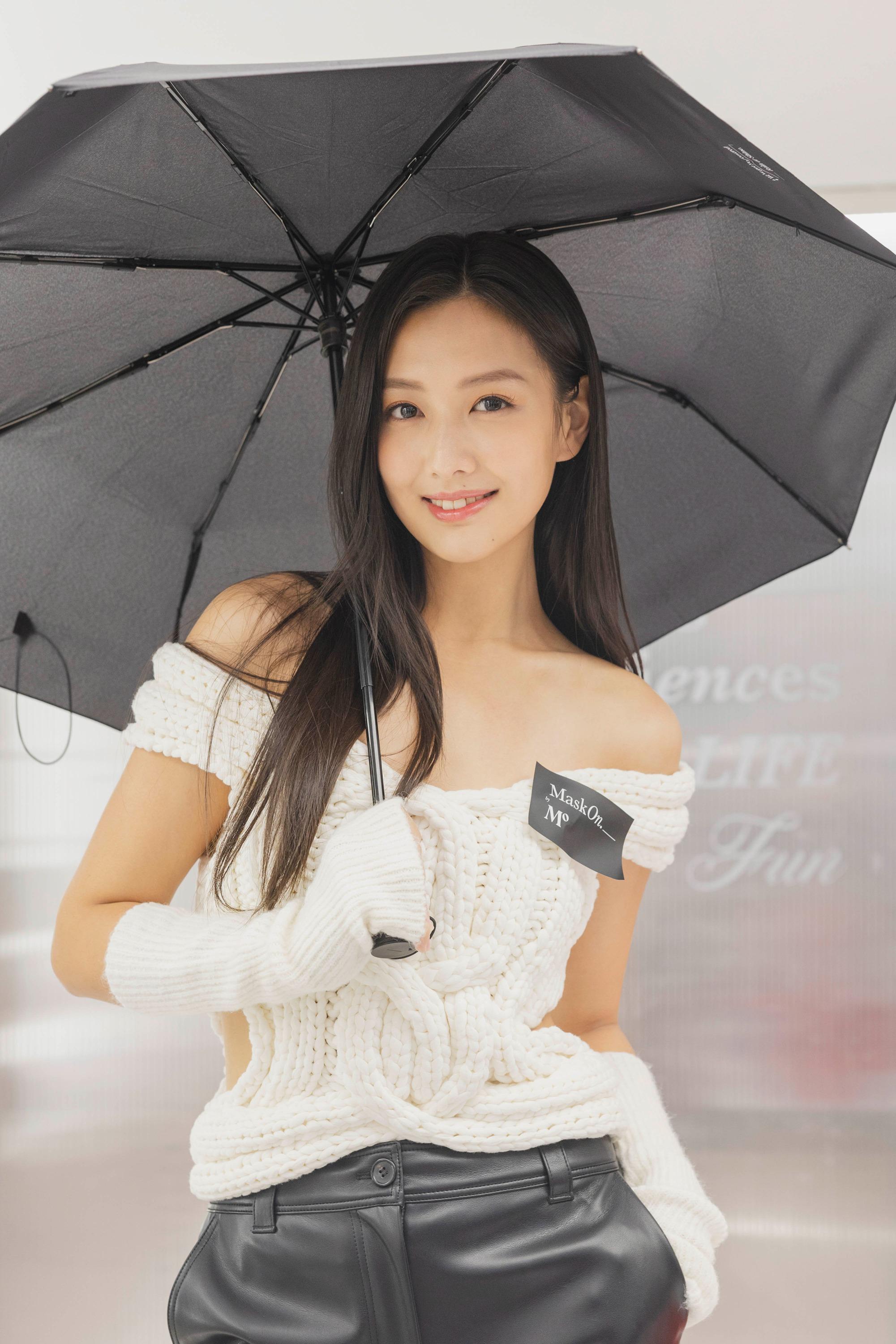 MaskOn邀請譚旻萱親臨MaskOn Ga//ery,預覽多款產品。