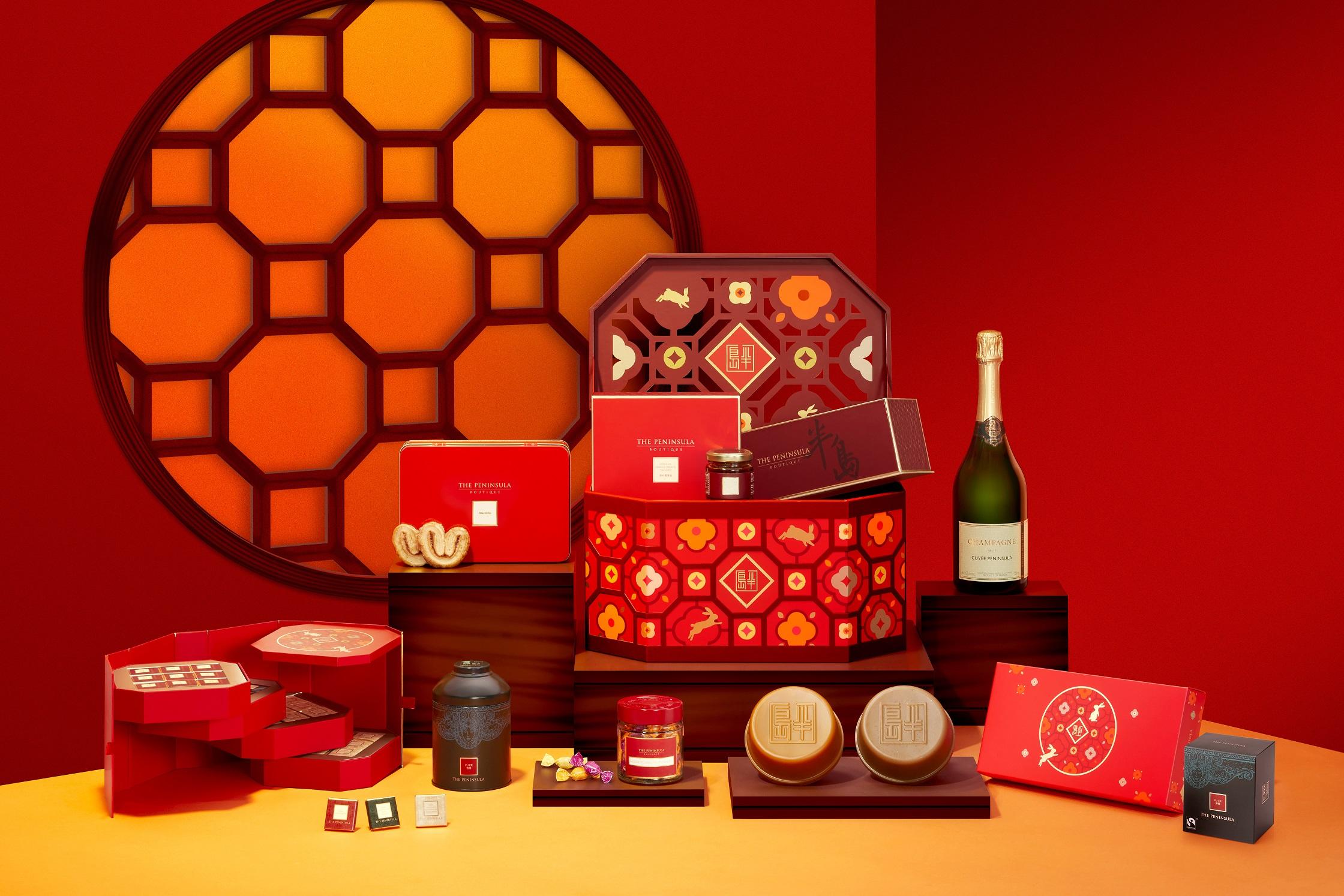 另有2款新春禮物籃。