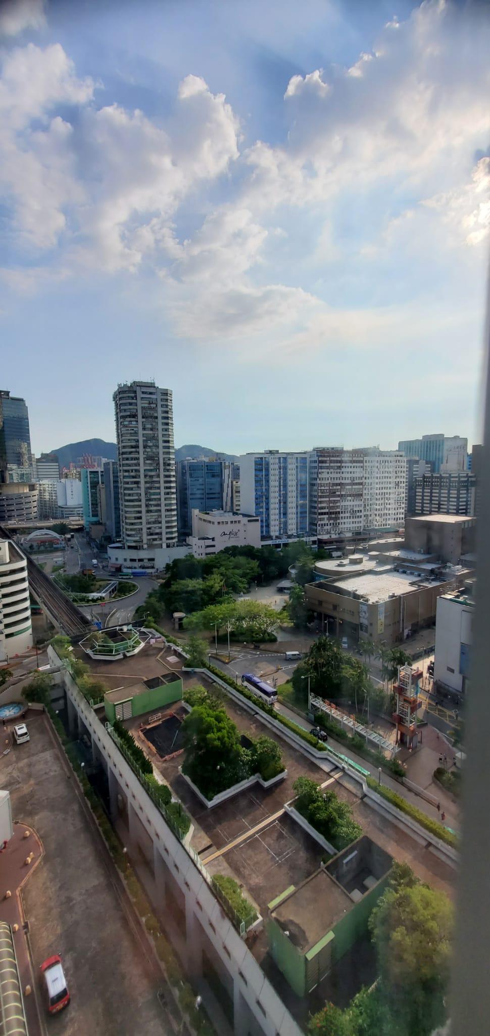 單位景觀相當開揚,望葵芳市景。(代理提供)