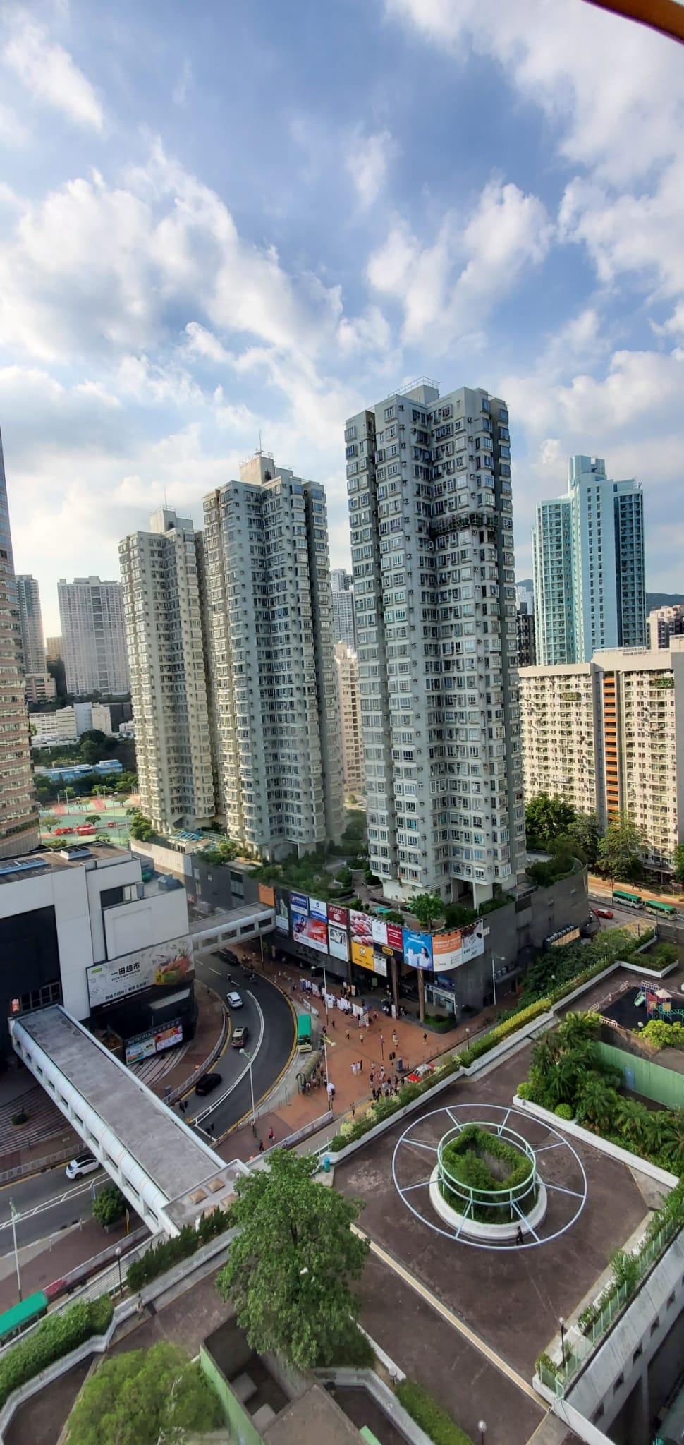 單位景觀相當開揚,望葵芳市景。(代理提供)