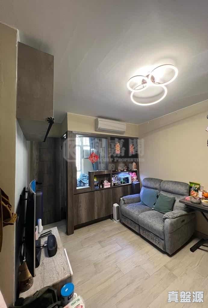 大廳以長方形開則,實用見使。(代理提供)