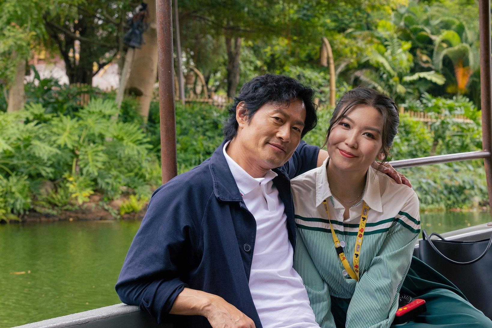 黃德斌、練美娟飾演sweet到爆的夫妻。(《百萬同居計劃》劇照)