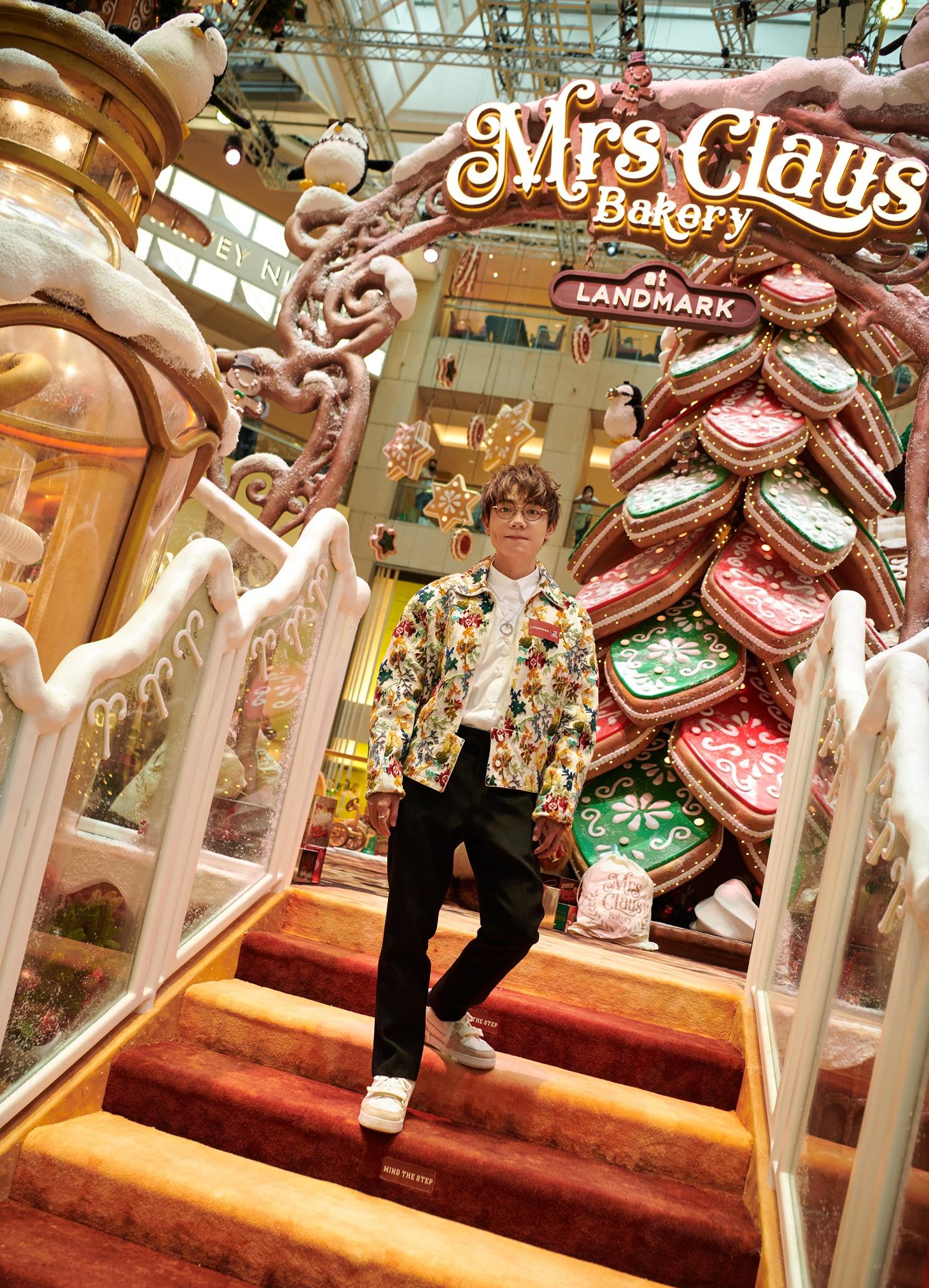 LANDMARK Xmasverse聖誕元宇宙慈善大使林家謙。