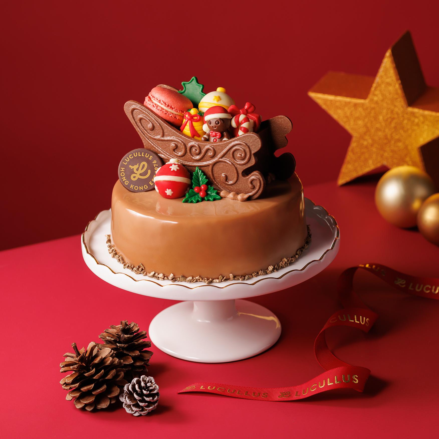 榛子香橙布丁慕絲蛋糕 6吋:$598/個