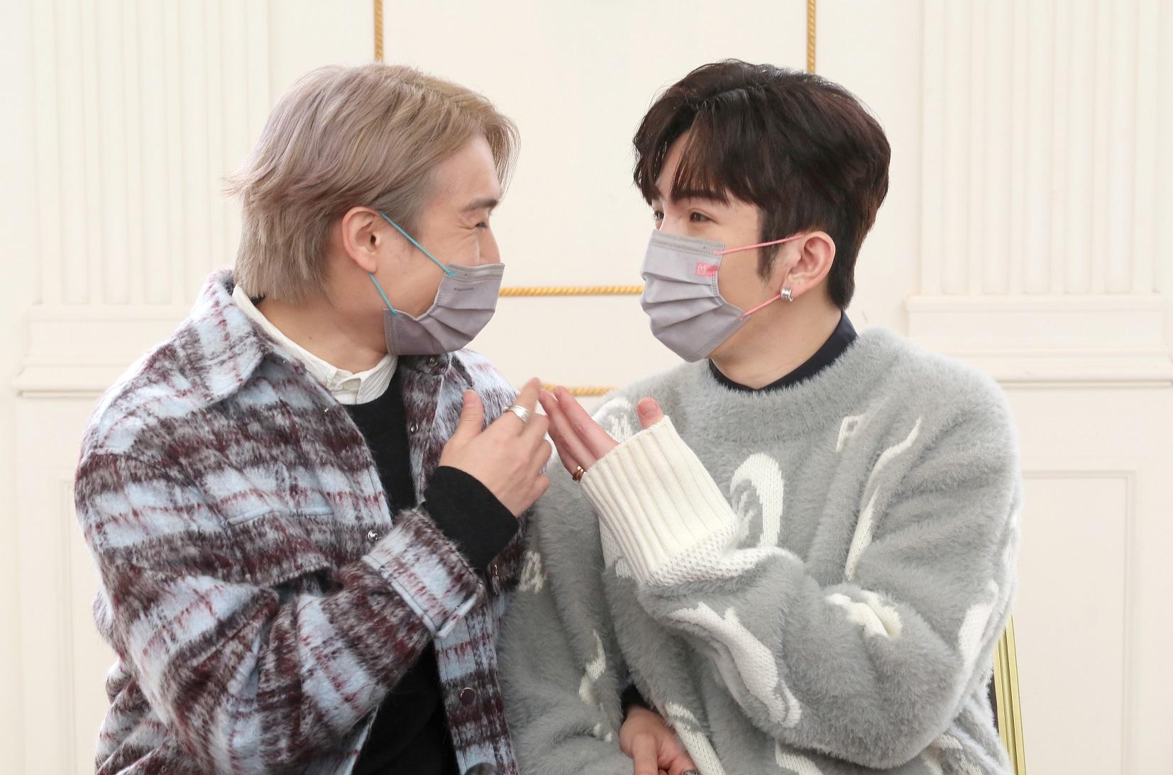 Anson Lo與Jer向來是好兄弟,默契十足。(董立華攝)