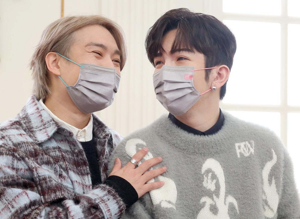 Anson Lo與Jer默契十足。(董立華攝)