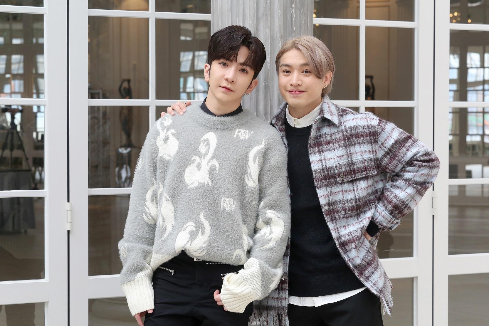 Anson Lo與阿Jer繼《男排女將》後,事隔兩年在《百萬同居計劃》再合作拍劇。(董立華攝)