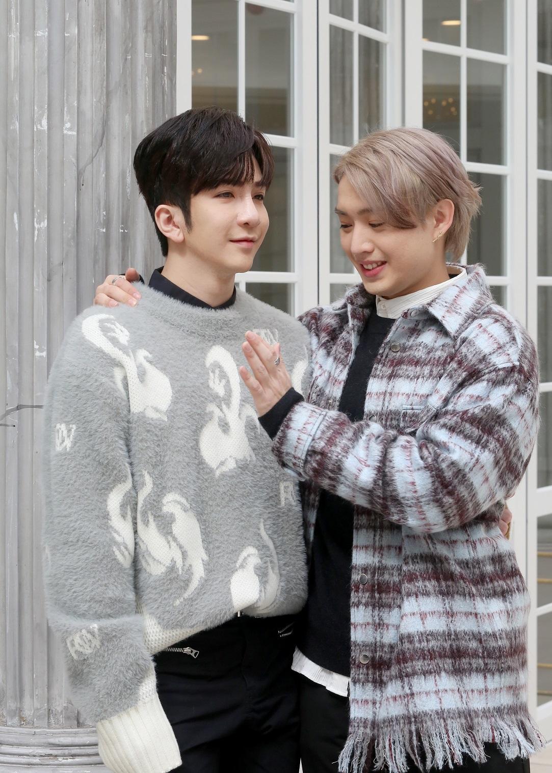 Jer讚Anson Lo的胸肌結實。(董立華攝)