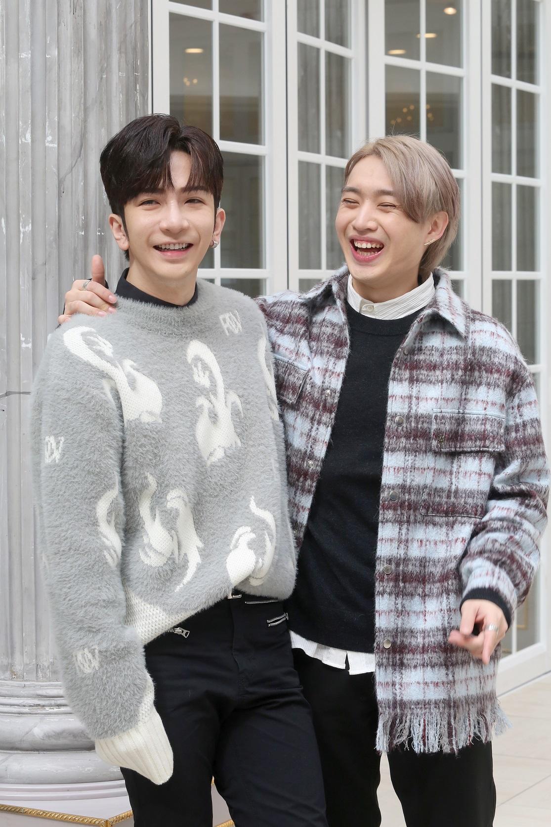 Anson Lo與Jer被粉絲封為「幼稚園雞CP」,自然流露「3歲」本色。(董立華攝)