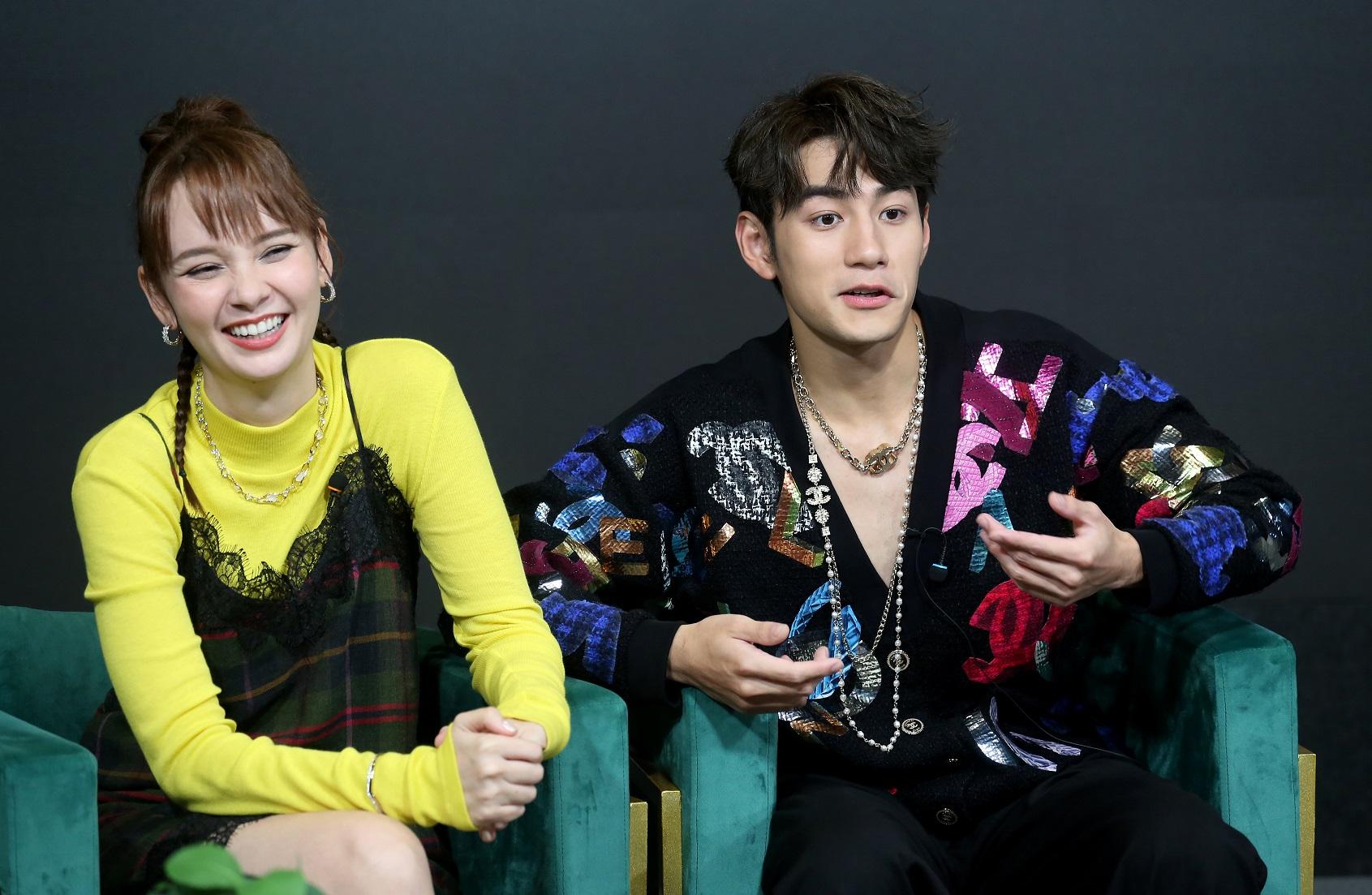 Jeffrey表示自創了一個「好勁」的方法,演《百萬同居計劃》的富二代角色。(董立華攝)