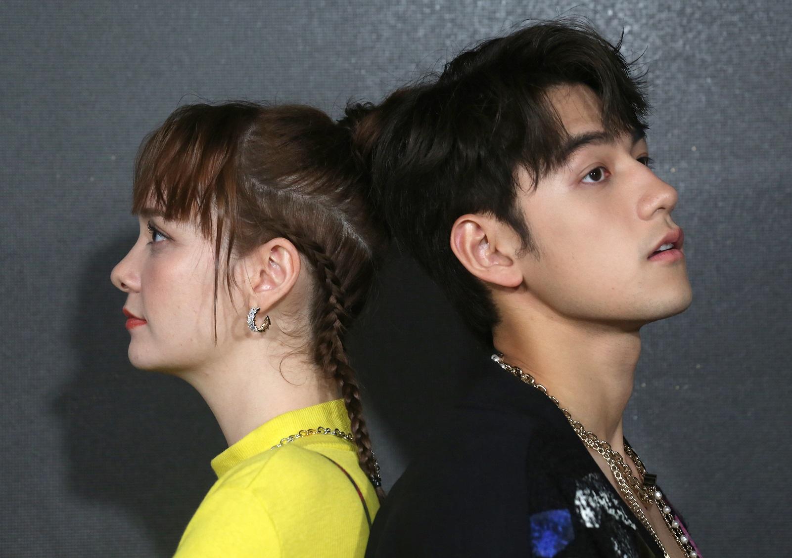 Jeffrey與Asha希望演戲上有更多突破與嘗試。(董立華攝)