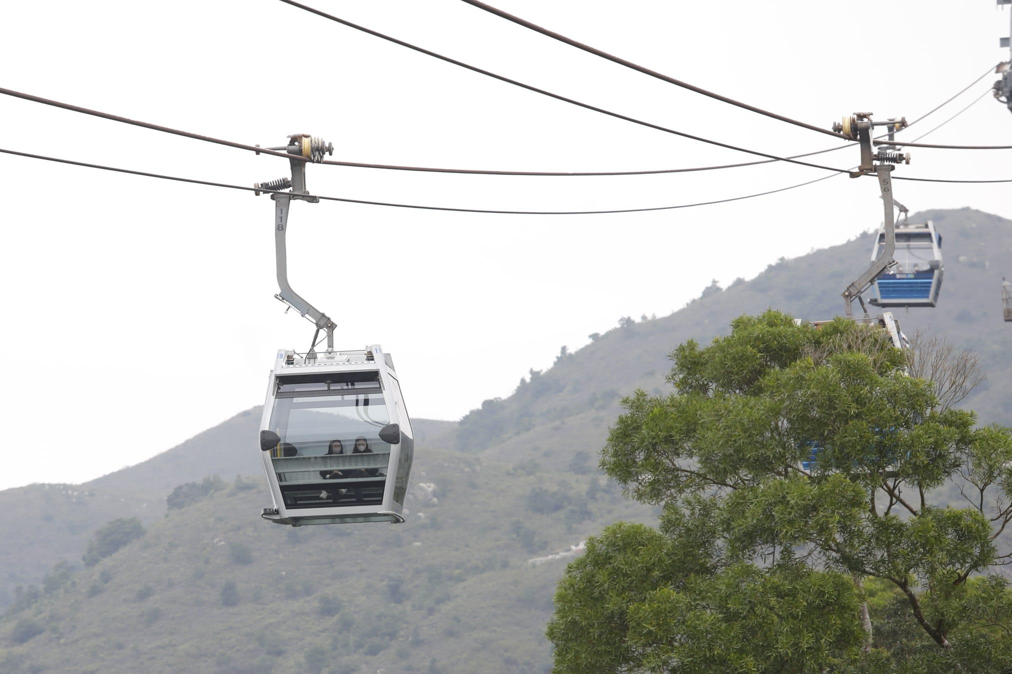 懸浮半空|昂坪360「全景纜車Crystal+」登場 車底兼四面採全透玻璃