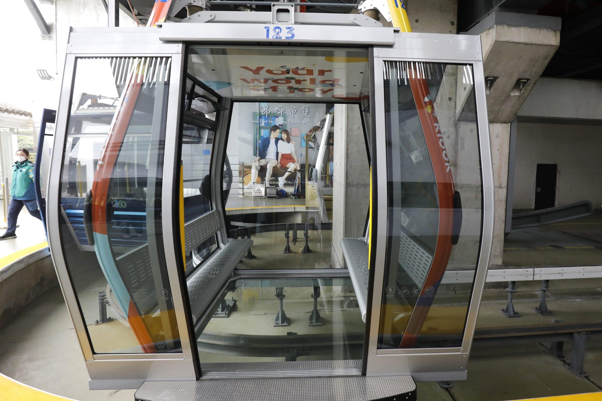 懸浮半空|昂坪360「全景纜車Crystal+」登場 車底兼四面採全透玻璃