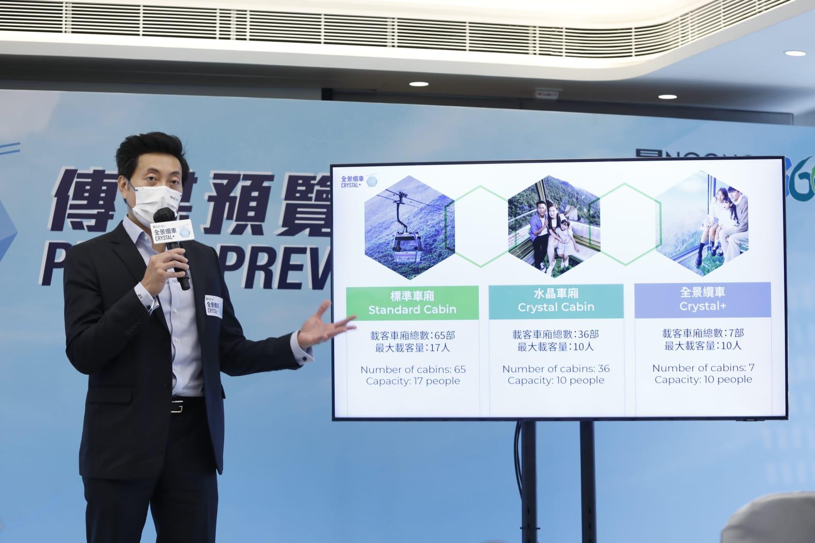 懸浮半空|昂坪360「全景纜車Crystal+」登場 車底兼四面採全透玻璃