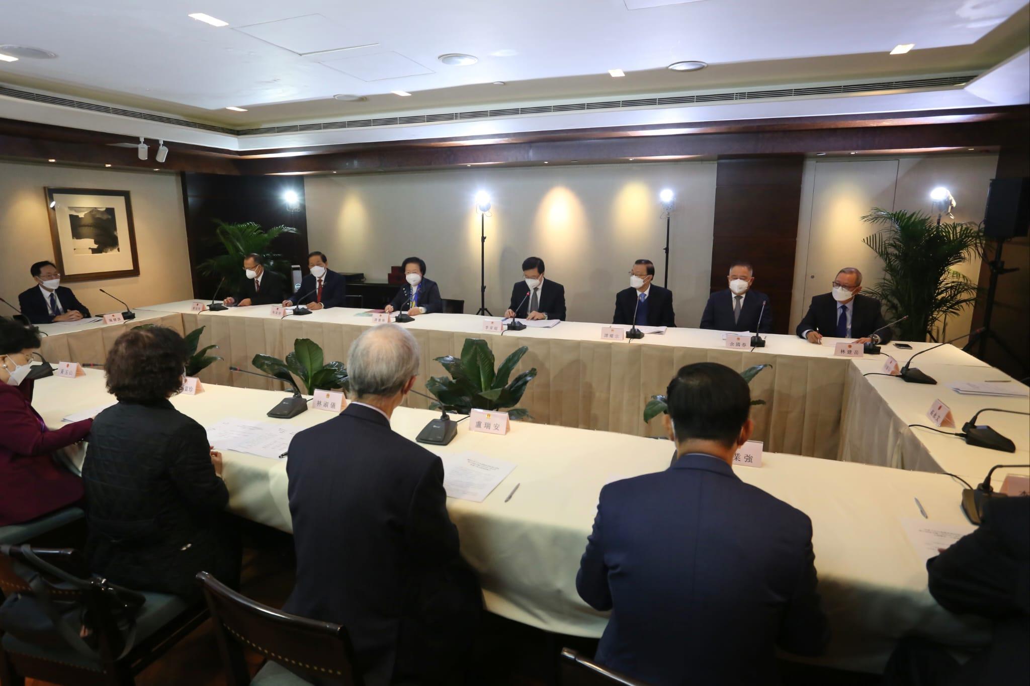 港區人大代表選舉會議主席團第二次會議