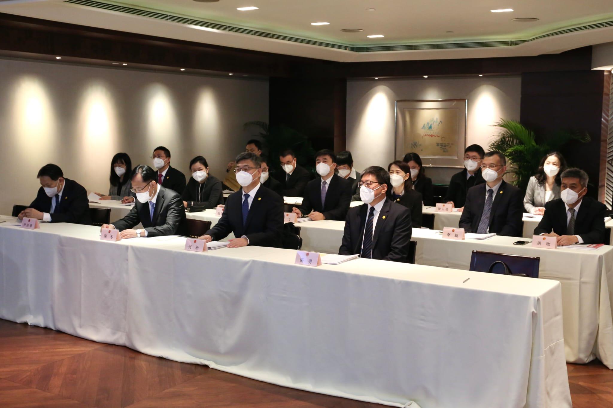 港區人大代表選舉會議主席團第二次會議