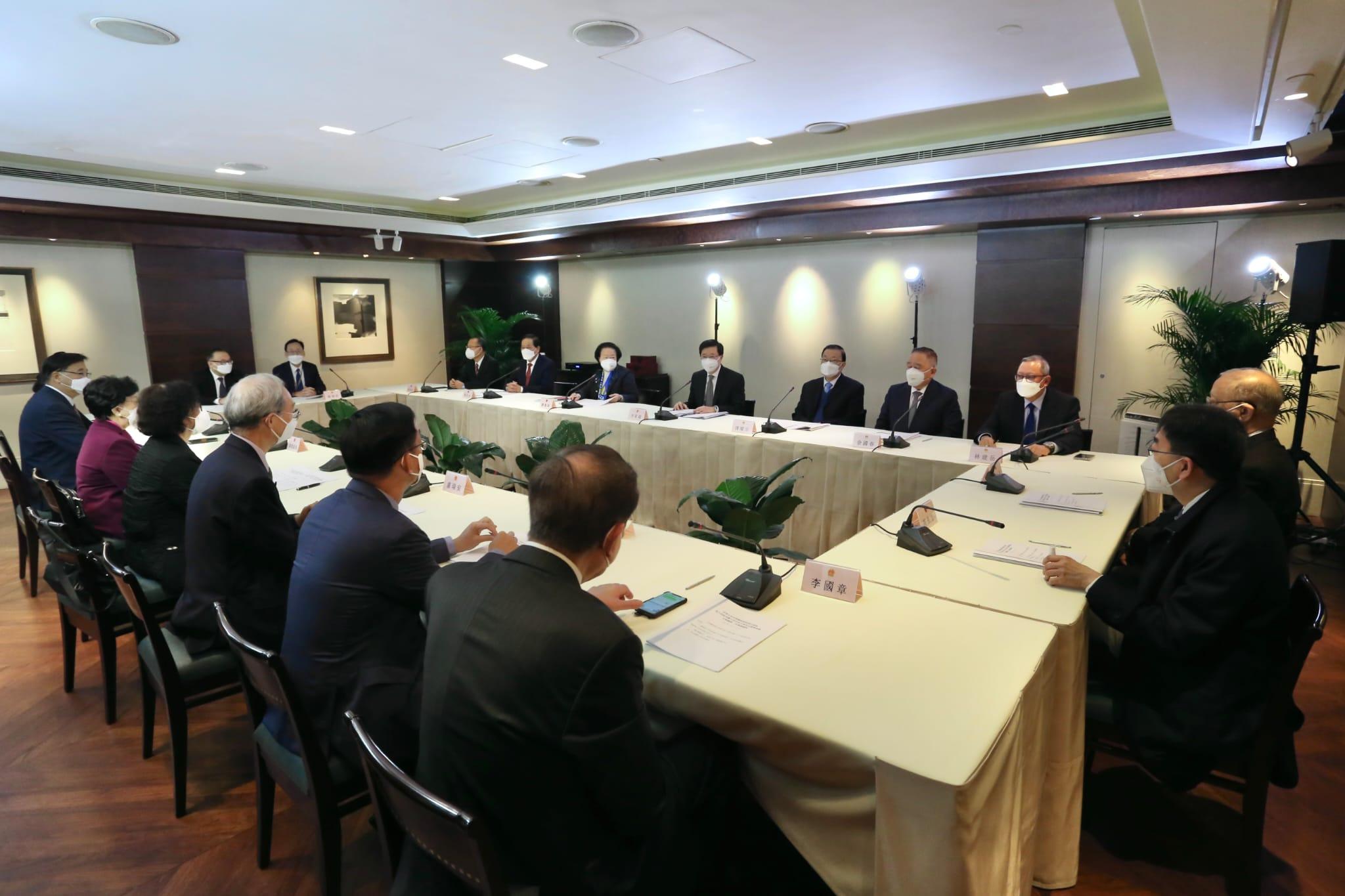 港區人大代表選舉會議主席團第二次會議