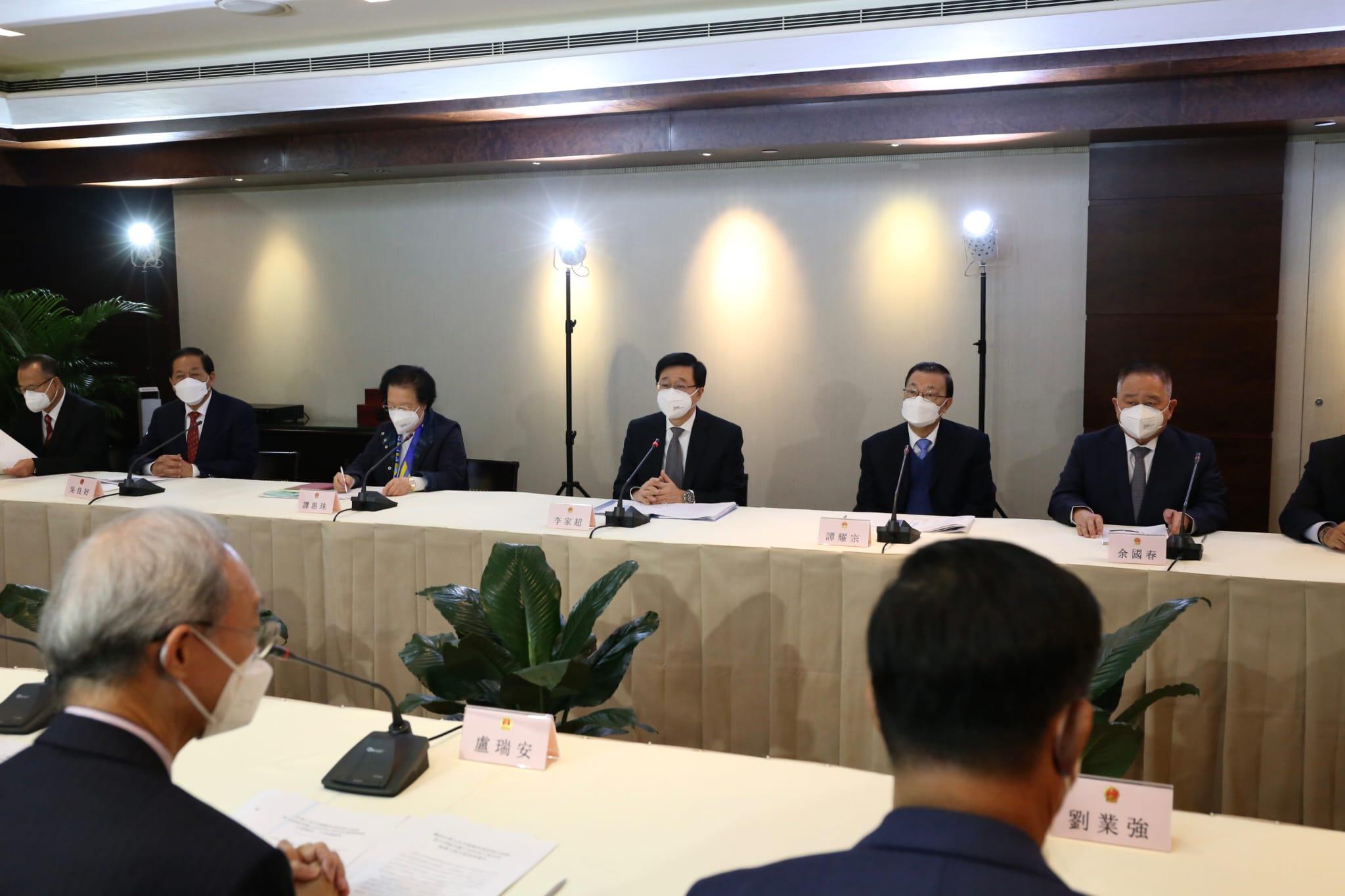 港區人大代表選舉會議主席團第二次會議