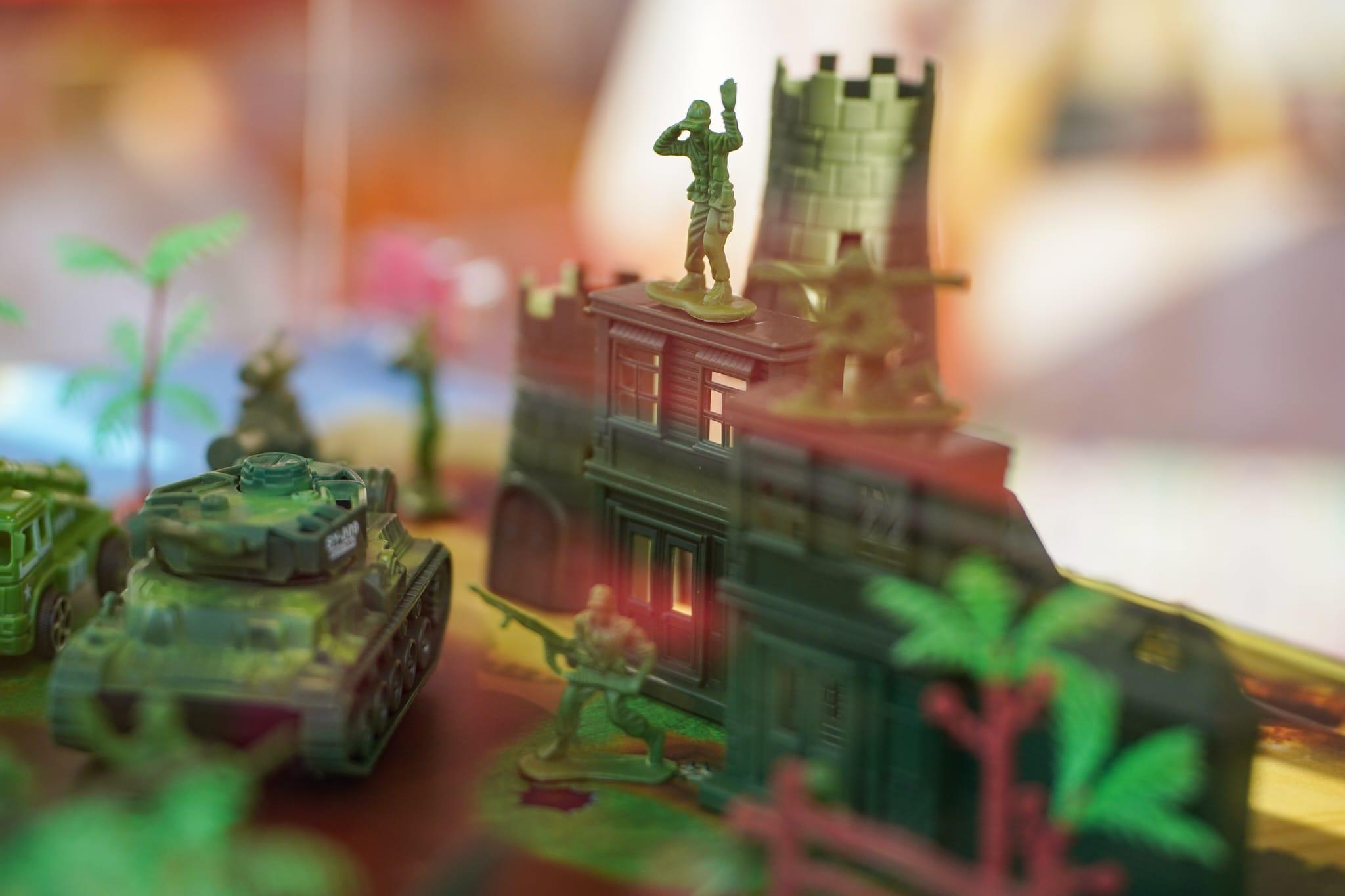 今年工展會設有10個主題區,包括「香港玩具時代」,宣揚香港工業輝煌時代,於全盛時期更全球最大玩具出口地 (李睿哲攝)