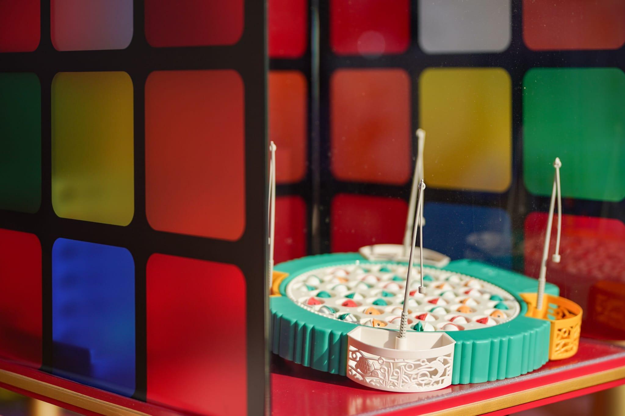 今年工展會設有10個主題區,包括「香港玩具時代」,宣揚香港工業輝煌時代,於全盛時期更全球最大玩具出口地 (李睿哲攝)