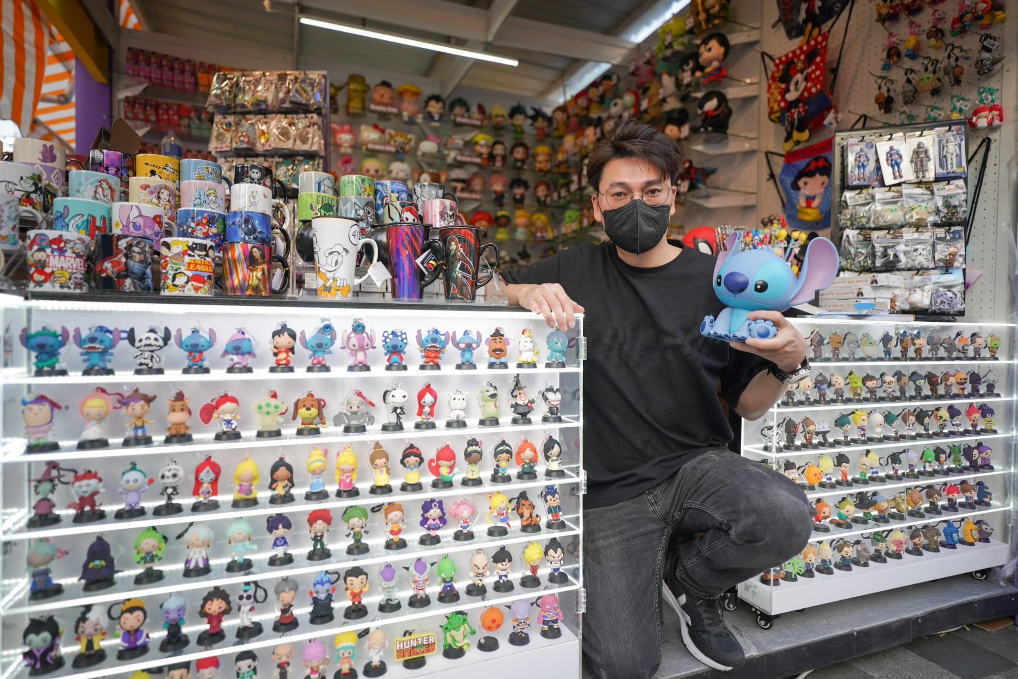 今年工展會設有10個主題區,包括「香港玩具時代」,宣揚香港工業輝煌時代,於全盛時期更全球最大玩具出口地 (李睿哲攝)