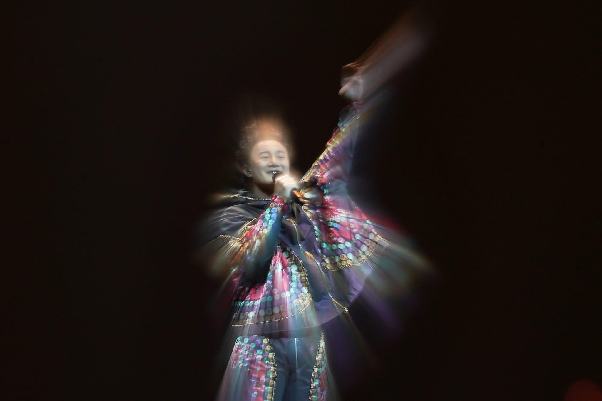 陳奕迅演唱會,昨晚完成首場,(李睿哲攝)