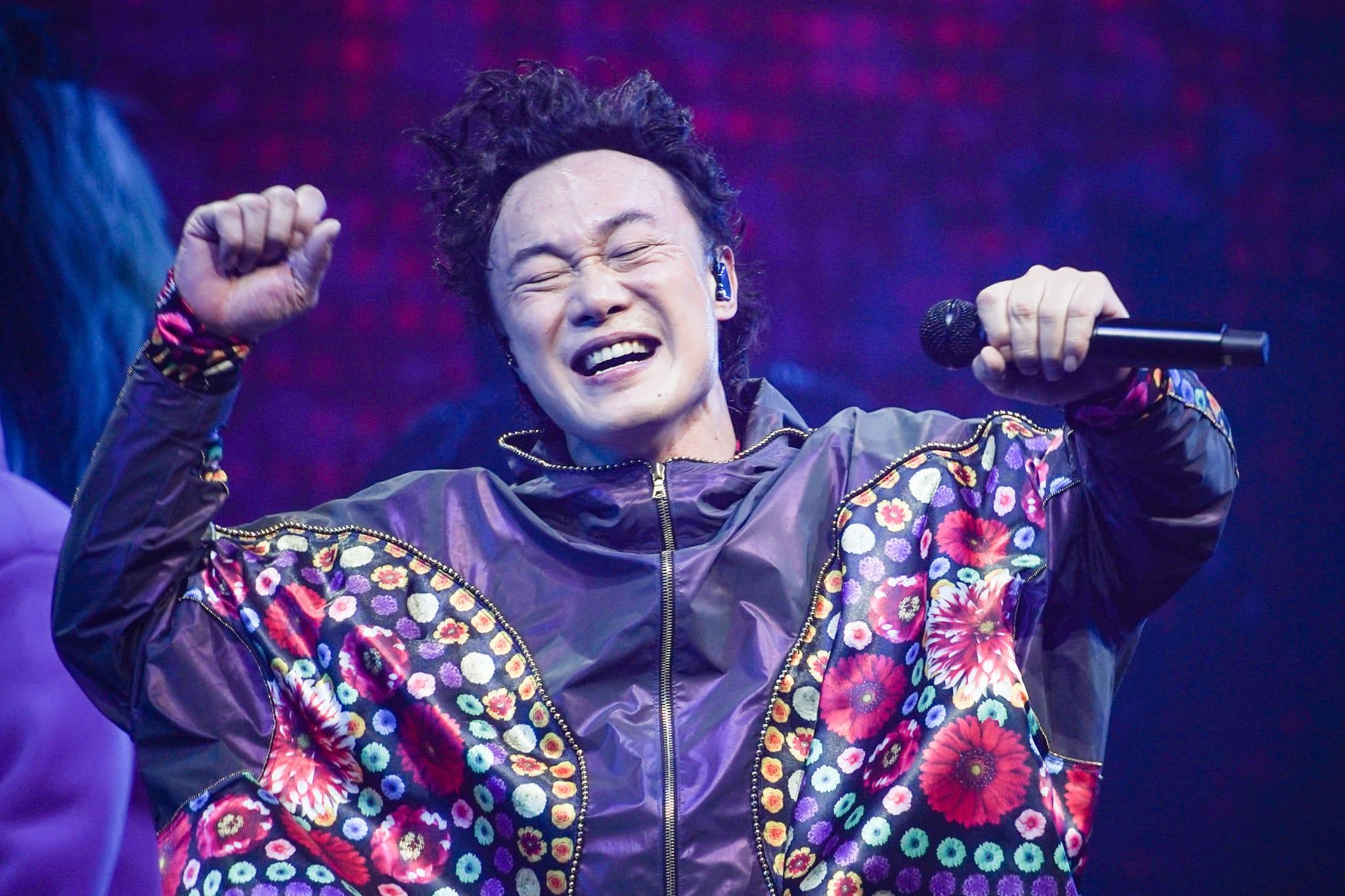 陳奕迅演唱會,昨晚完成首場,(李睿哲攝)