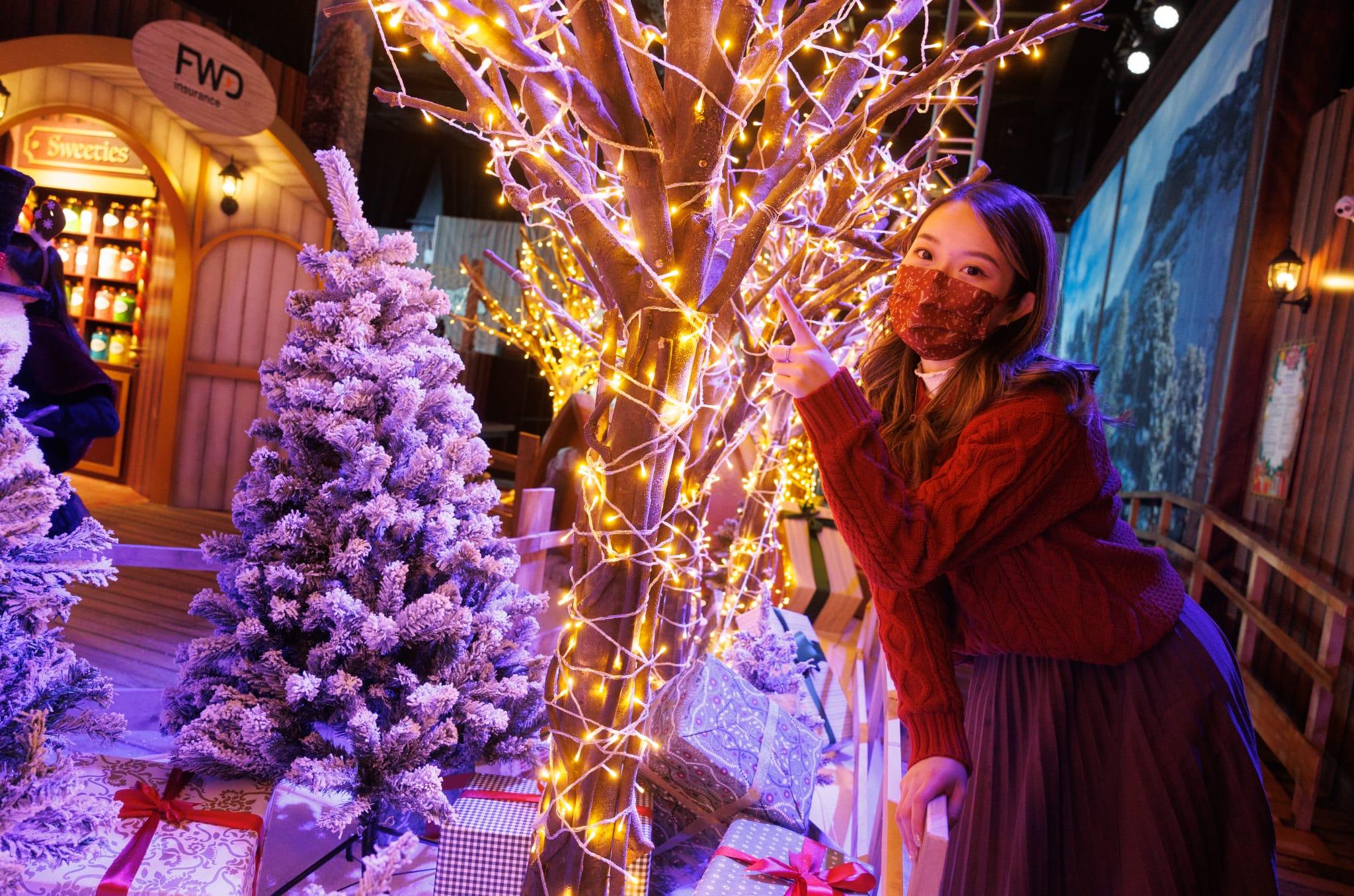 怡慶坊內還有好「芬」聖誕小鎮、聖誕老人禮物基地等