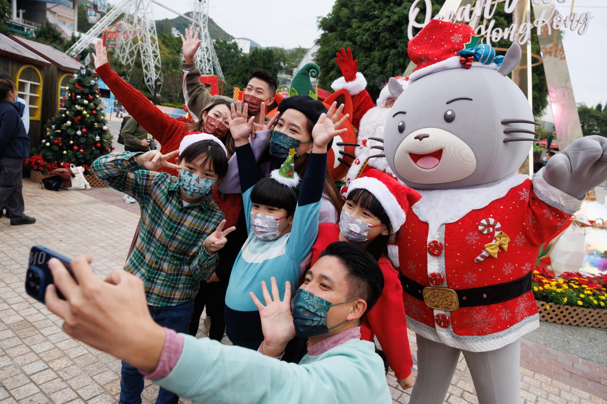 海洋公園「聖誕全城HOHOHO」開鑼!