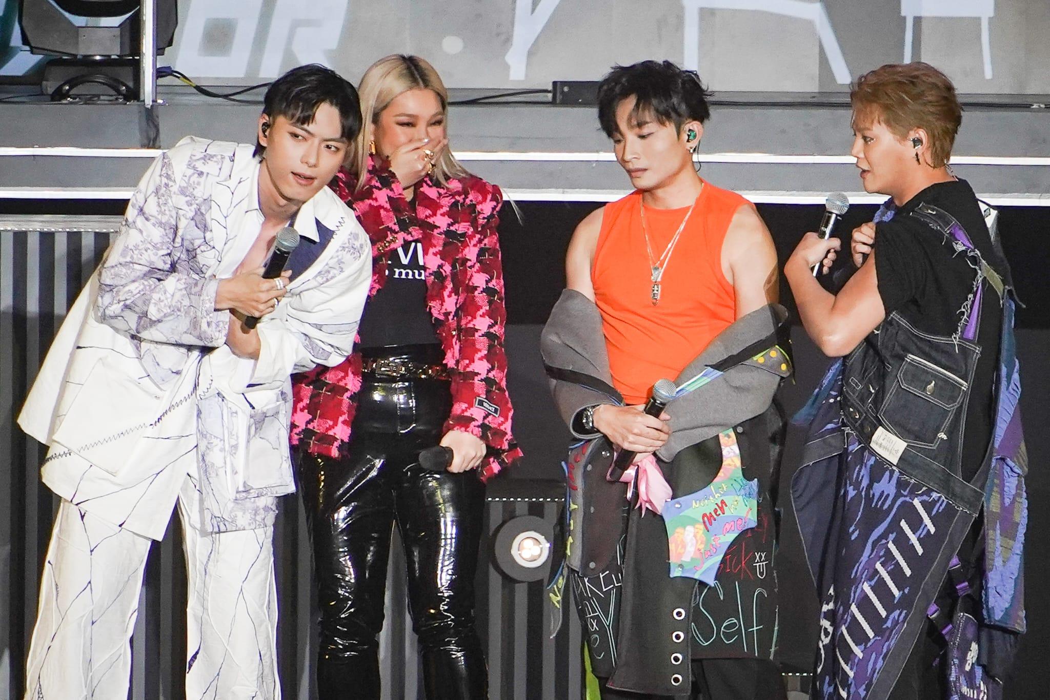 欣宜選最大隻成員,阿Dee騷肌展「實力‵。(李睿哲攝)