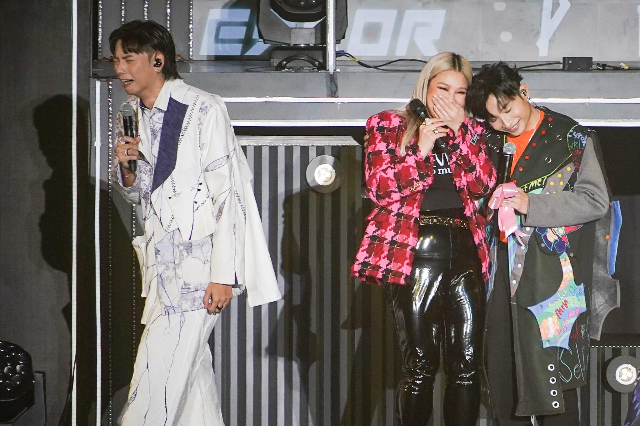 阿Dee被選為最靚仔,悲痛的193無眼睇。 (李睿哲攝)