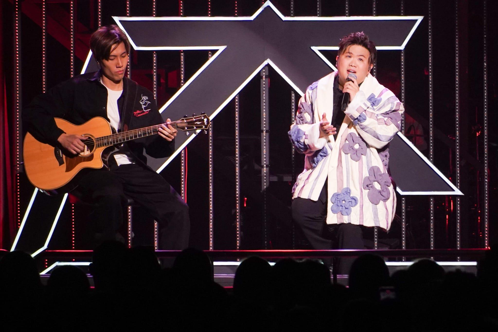 肥仔唱acoustic版《Lady Killer》,充滿驚喜。(李睿哲攝)