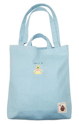 小維尼熊兩用帆布袋