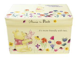 小維尼熊可折疊儲物凳