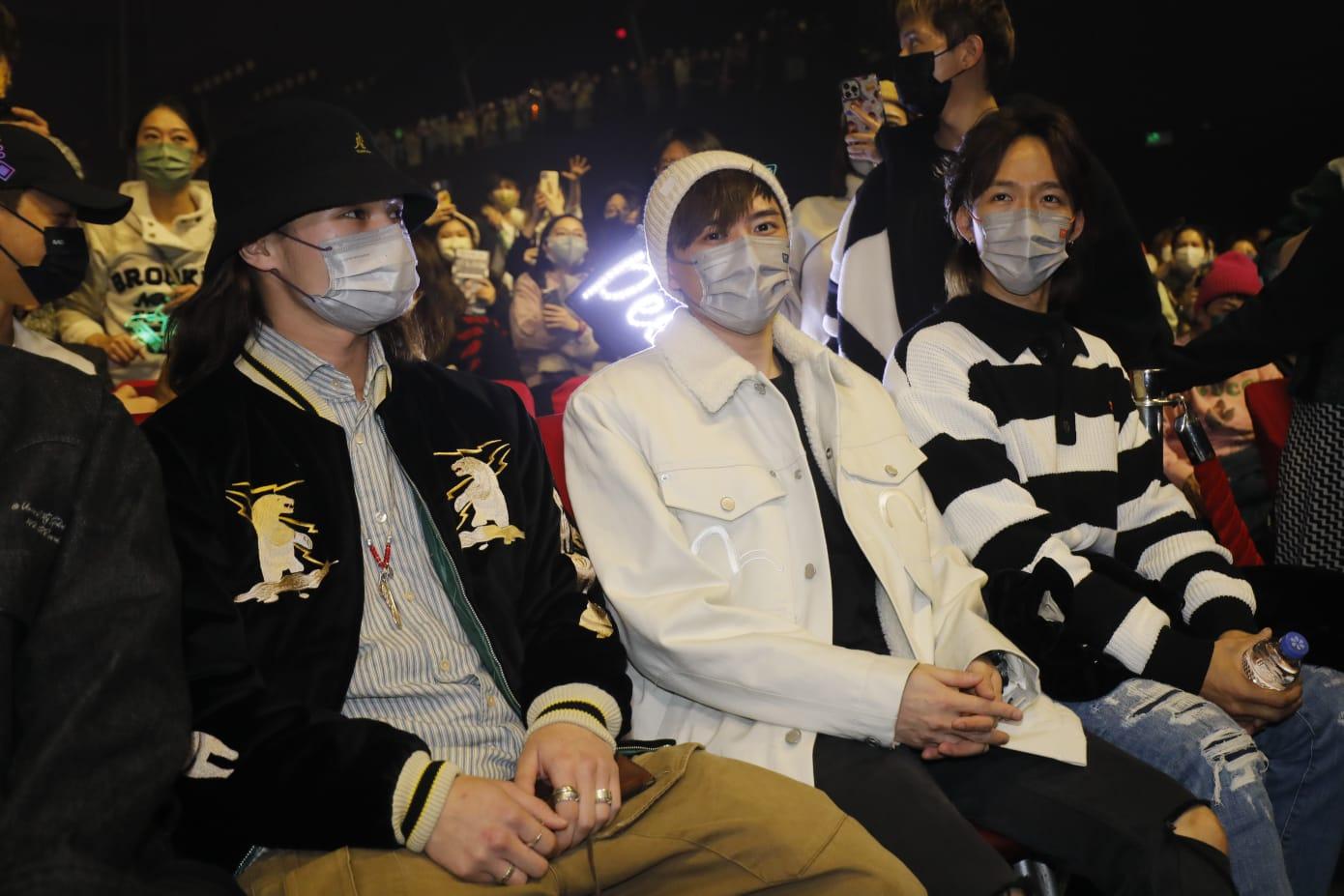 Tiger、Frankie、Alton。(林俊源攝)