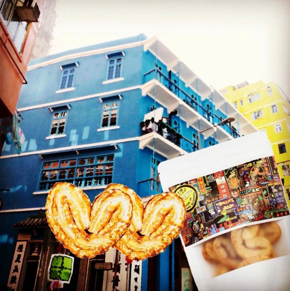 包士嘟Belle’s Dude優質香港小食的144層蝴蝶酥、蝦蝦蝦子麵等。