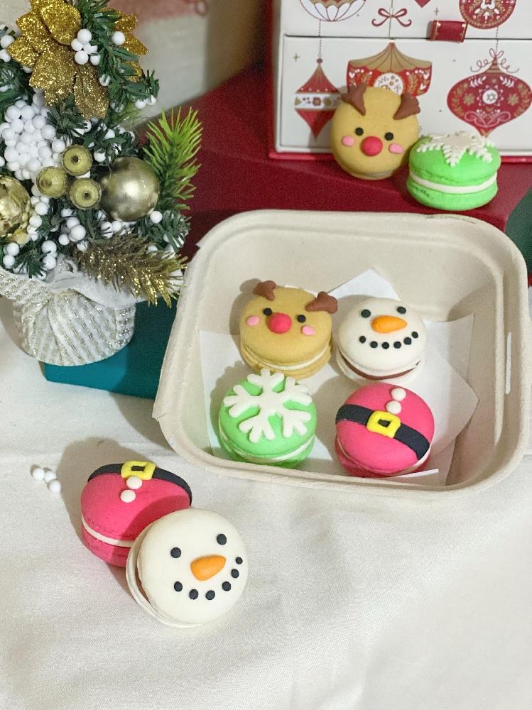 聖誕馬卡龍泡泡黏土工作坊。