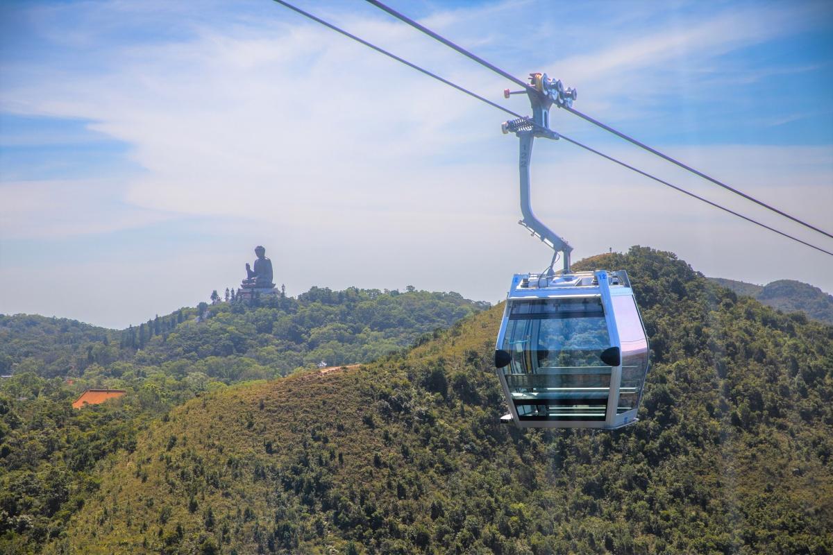 懸浮半空|昂坪360「全景纜車Crystal+」登場 車底兼四面採全透玻璃