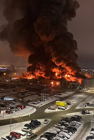 莫斯科外圍的希姆基市(Khimki)於本月9日亦曾發生大火。(資料圖片)