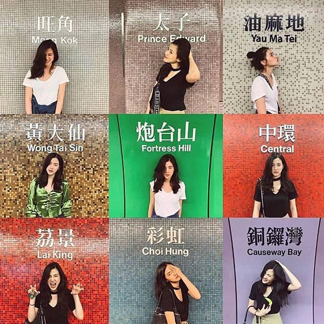 平采娜來港宣傳《去吧!女神兵團》時曾到港鐵各站打卡。