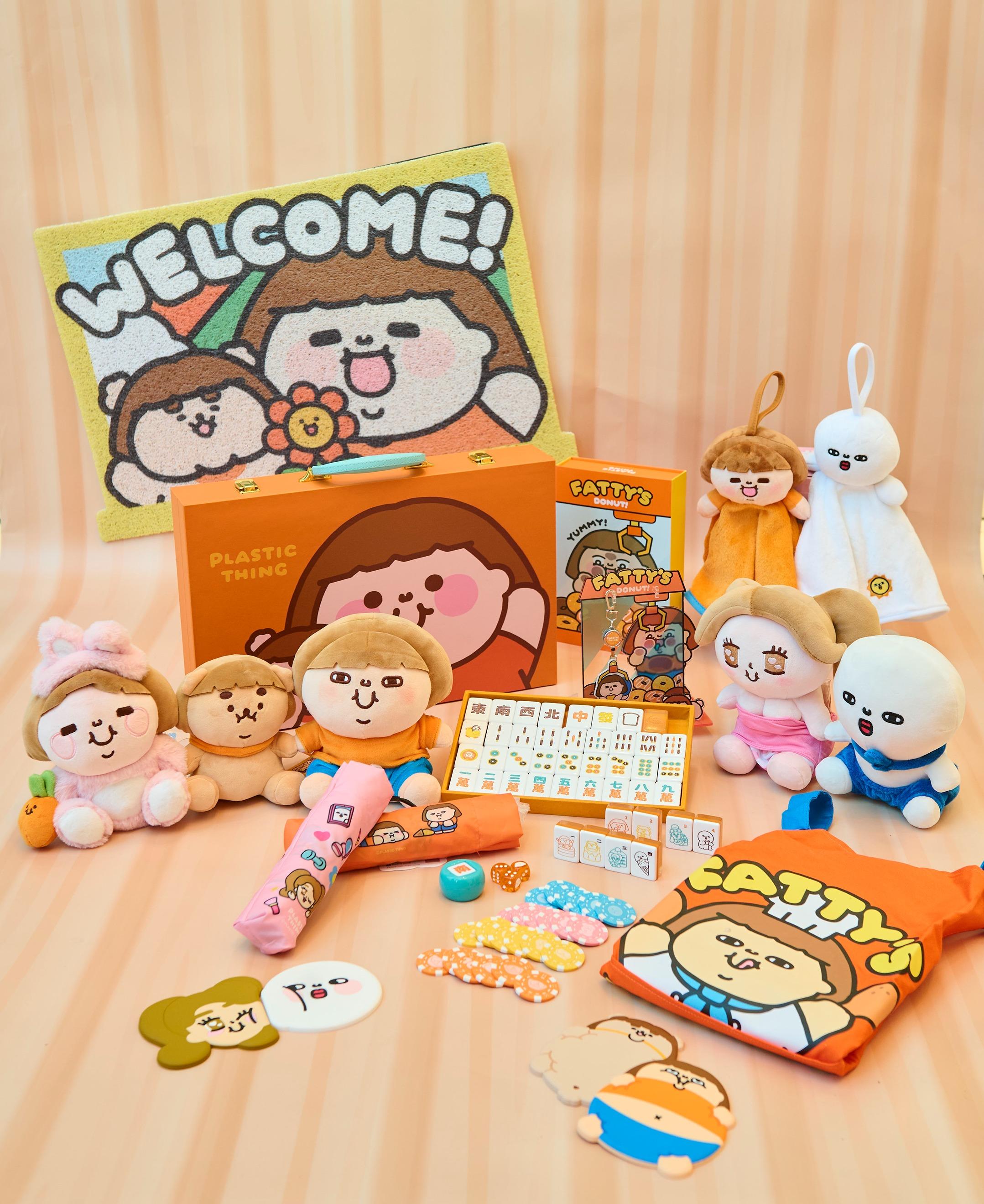 「兔滿長肥」期間限定店及天神販賣機,兩場將共發售15款獨家限量兔年周邊。