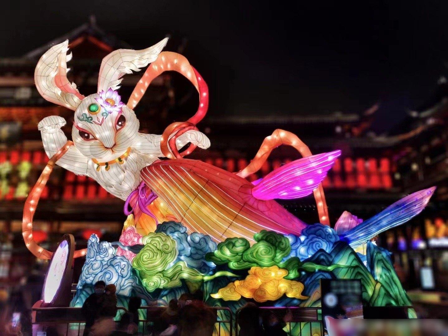 上海豫園。(互聯網)