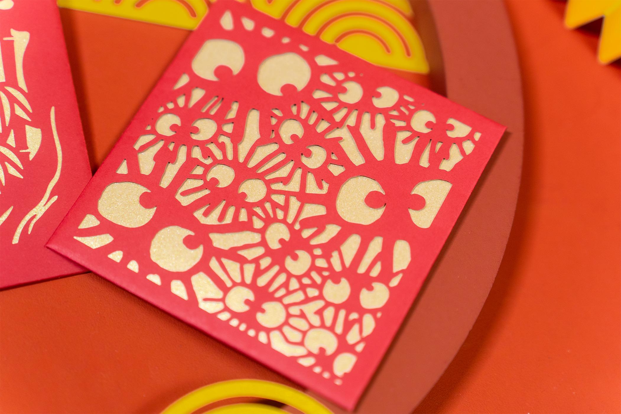 《龍貓》煤炭屎鬼 利是封 $88/1套5個