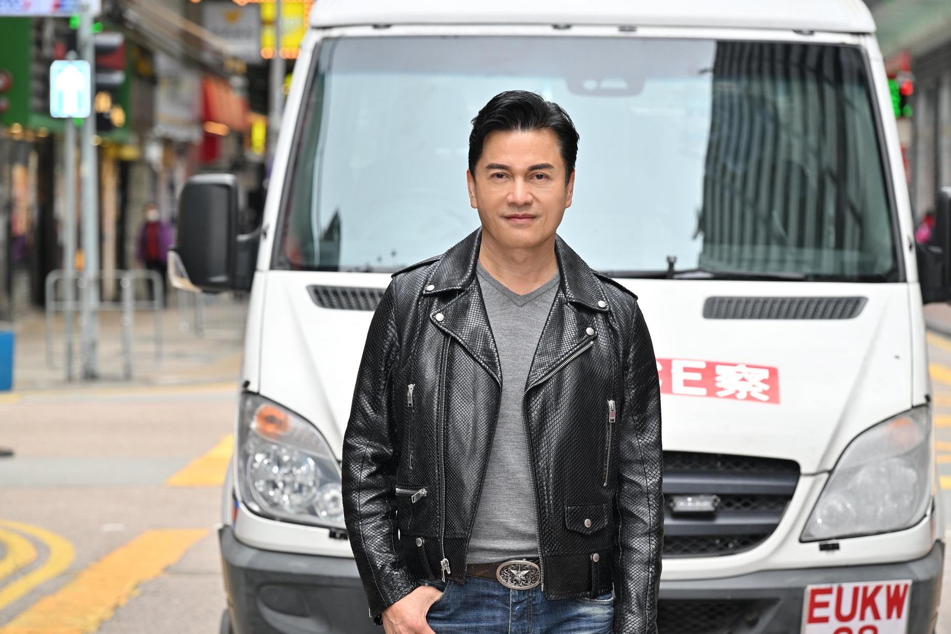 呂良偉在電影《衝鋒》演悍匪。