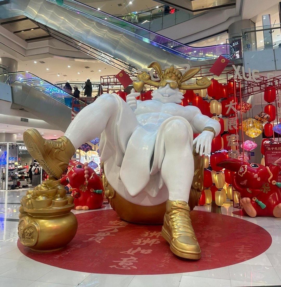 黑龍江哈爾濱一處商場。(互聯網)