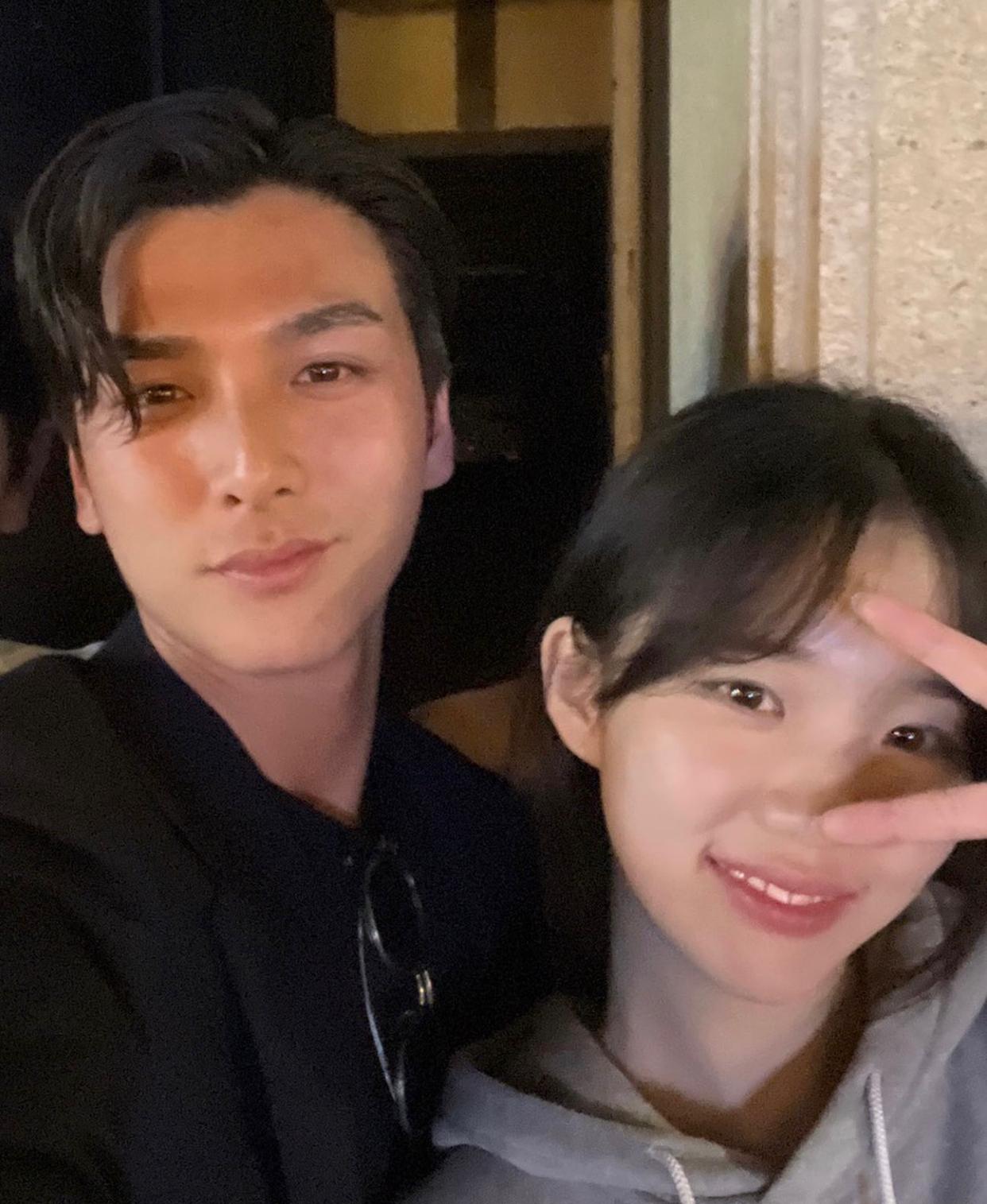 世俊與昭隸這對,同樣獲網民討論。